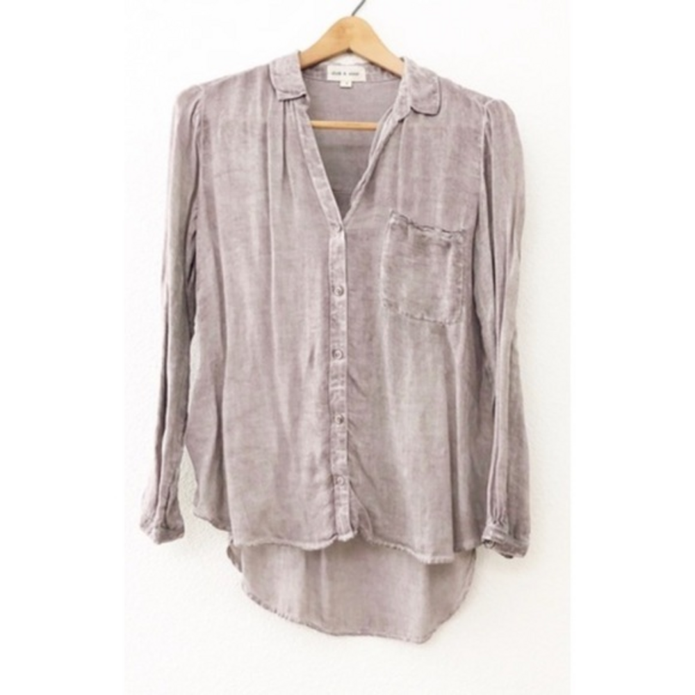 Anthropologie Cloth & Stone Button Down Shirt